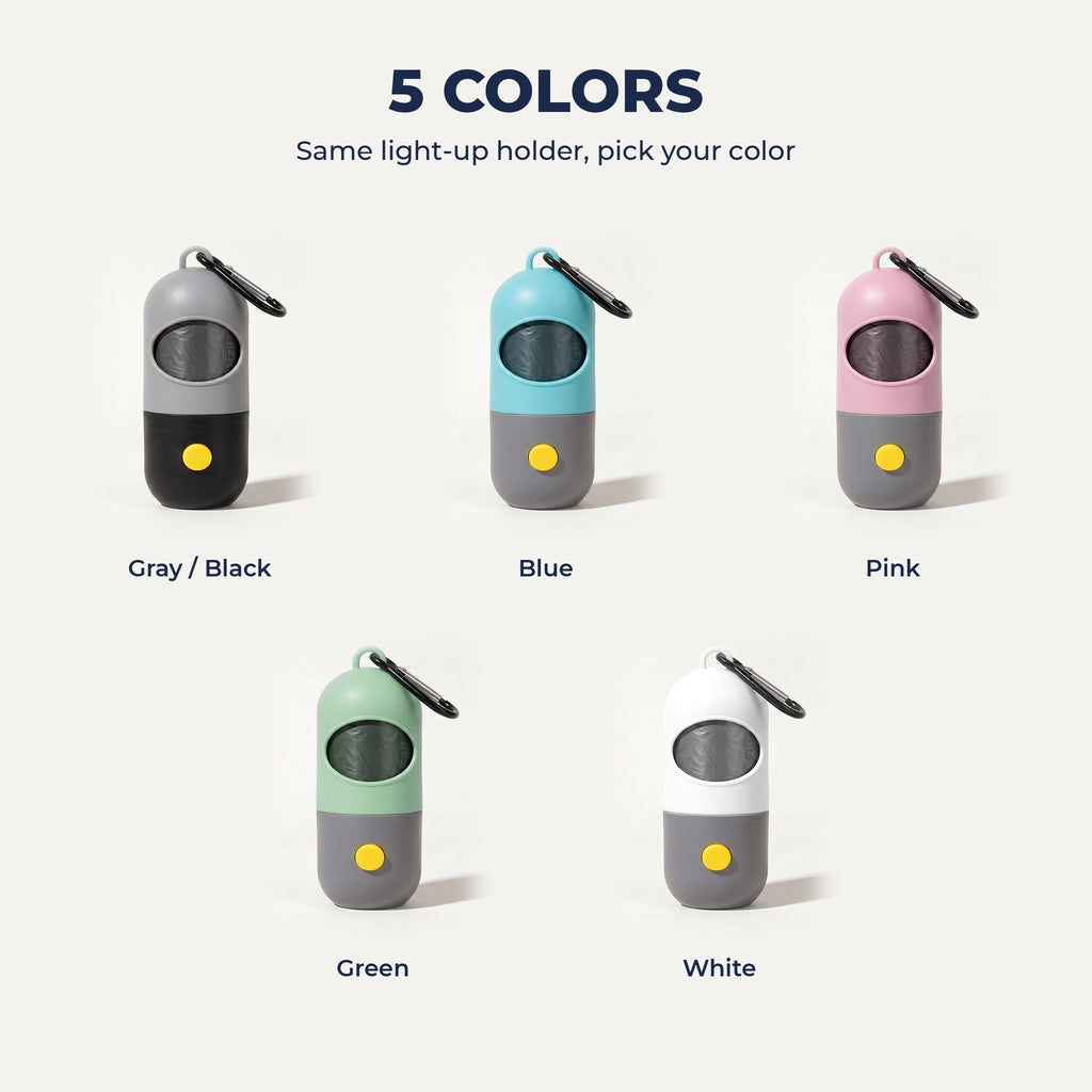 LED bag holder in five colors