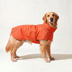 Storm shell dog jacket in orange