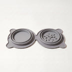 Double bowl folded flat